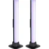 Lampe De Table Globo Polliver Led Noir, 1 Lumiere, Changeur De Couleurs
