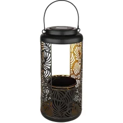 Lampe De Table Globo Solar Led Noir, 1 Lumiere