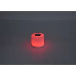 Lampe De Table Lutec Noma Led Blanc, 1 Lumiere, Changeur De Couleurs
