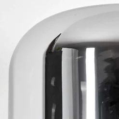 Lampe De Table Manzano Noir, 1 Lumiere