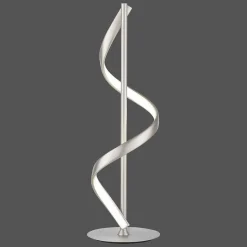 Lampe De Table Paul Neuhaus Qswing Led Argente, 1 Lumiere, Telecommandes