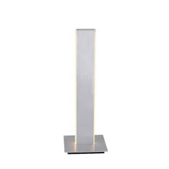 Lampe De Table Paul-Neuhaus Q-Adriana Led Aluminium, 2 Lumieres, Telecommandes