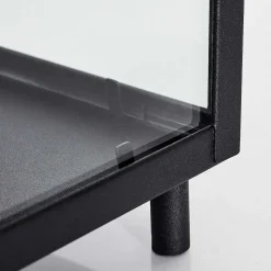 Lampe De Table Raupunga Noir, 1 Lumiere