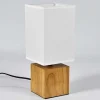 Lampe De Table Talco Ecru, 1 Lumiere