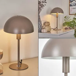 Lampe De Table Tati Gris, 1 Lumiere