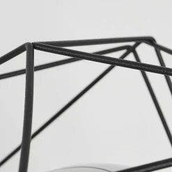 Lampe De Table Uarau Noir, 1 Lumiere