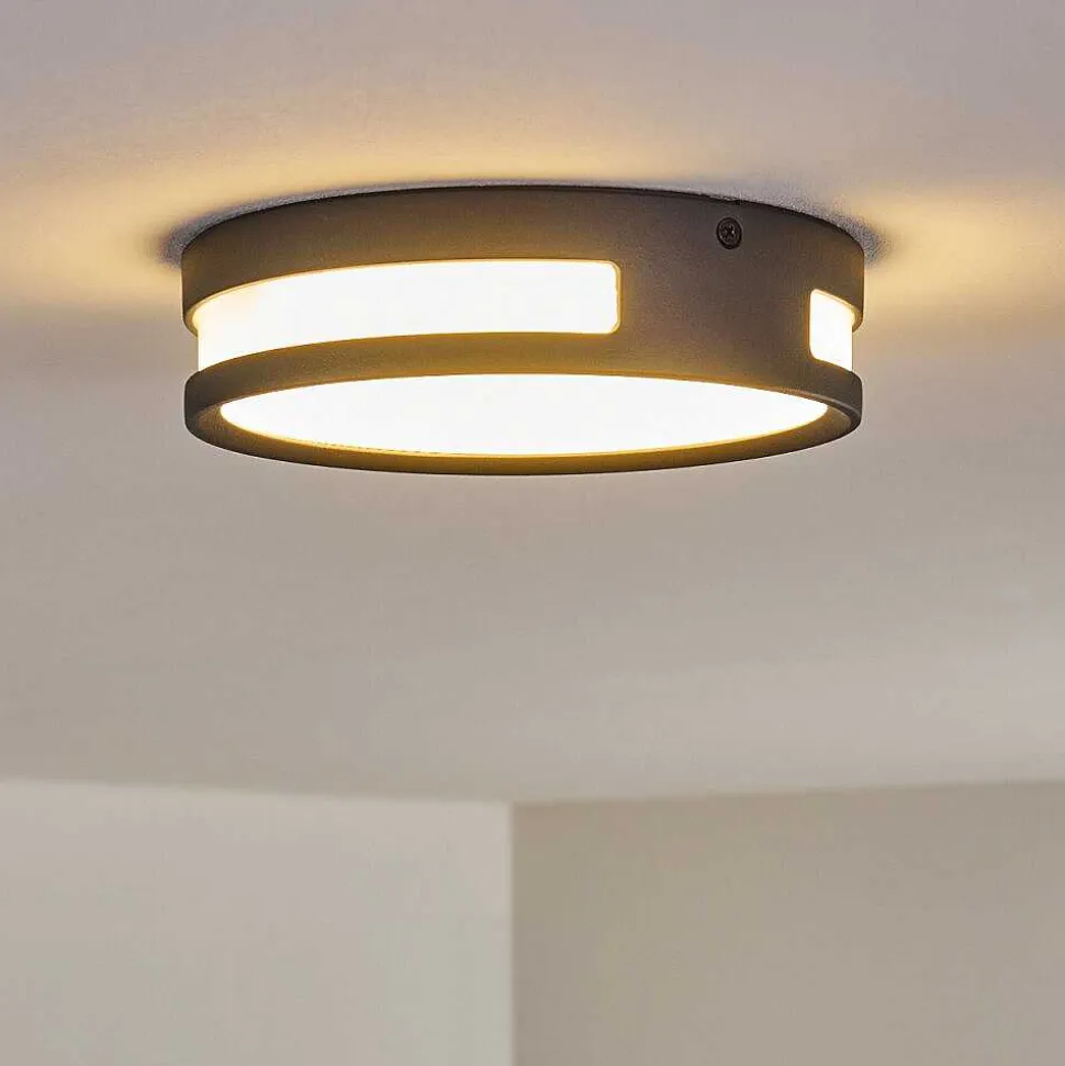 Lampe D'Exterieur Chiavari Led Anthracite, 1 Lumiere