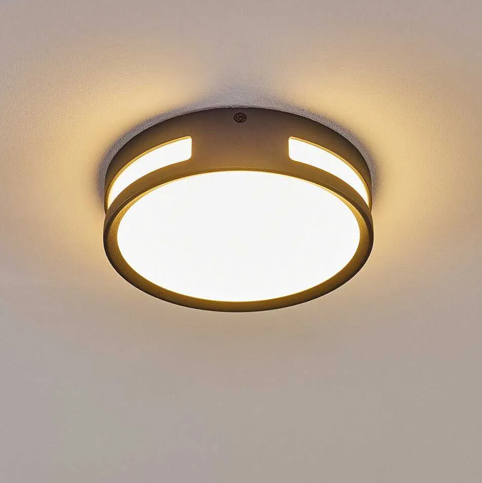 Lampe D'Exterieur Chiavari Led Anthracite, 1 Lumiere