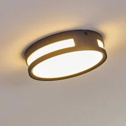 Lampe D'Exterieur Chiavari Led Anthracite, 1 Lumiere