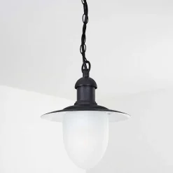 Lampe D'Exterieur Surnu Noir, 1 Lumiere
