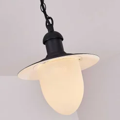 Lampe D'Exterieur Surnu Noir, 1 Lumiere