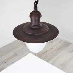 Lampe D'Exterieur Surnu Rouille, 1 Lumiere