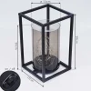 Lampe Solaire Aracaju Led Noir, 40 Lumieres