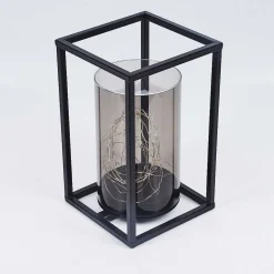 Lampe Solaire Aracaju Led Noir, 40 Lumieres