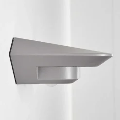 Lampe Solaire Camden Led Gris, 1 Lumiere, Detecteur De Mouvement