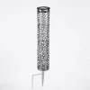 Lampe Solaire Hankinson Led Noir, Argente, 1 Lumiere