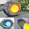 Lampe Solaire Interlaken Led Bleu, Gris, Argente, 1 Lumiere