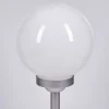 Lampe Solaire Kanganbou Led Argente, 4 Lumieres, Changeur De Couleurs