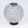 Lampe Solaire Leonard Led Noir, Blanc, 1 Lumiere