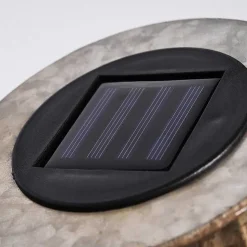 Lampe Solaire Mazomanie Led Bois Clair, Rouille, 1 Lumiere