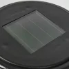 Lampe Solaire Sessivi Led Brun, Bois Clair, Noir, 1 Lumiere