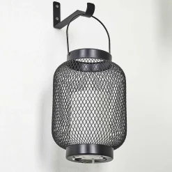 Lampe Solaires Anjullan Led Noir, 1 Lumiere