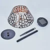 Lampe Solaires Moreland Led Noir, 1 Lumiere