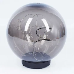 Lampe Solaires Pollenca Led Noir, 40 Lumieres