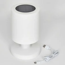 Lampe Solaires Pontaut Led Blanc, 1 Lumiere