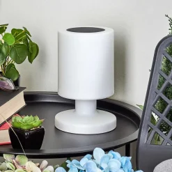 Lampe Solaires Pontaut Led Blanc, 1 Lumiere