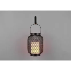 Lampe Solaires Reality Sonora Led Noir, 1 Lumiere