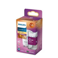Led Gu10 3,8 Watt 2200 - 2700 Kelvin 345 Lumen Philips