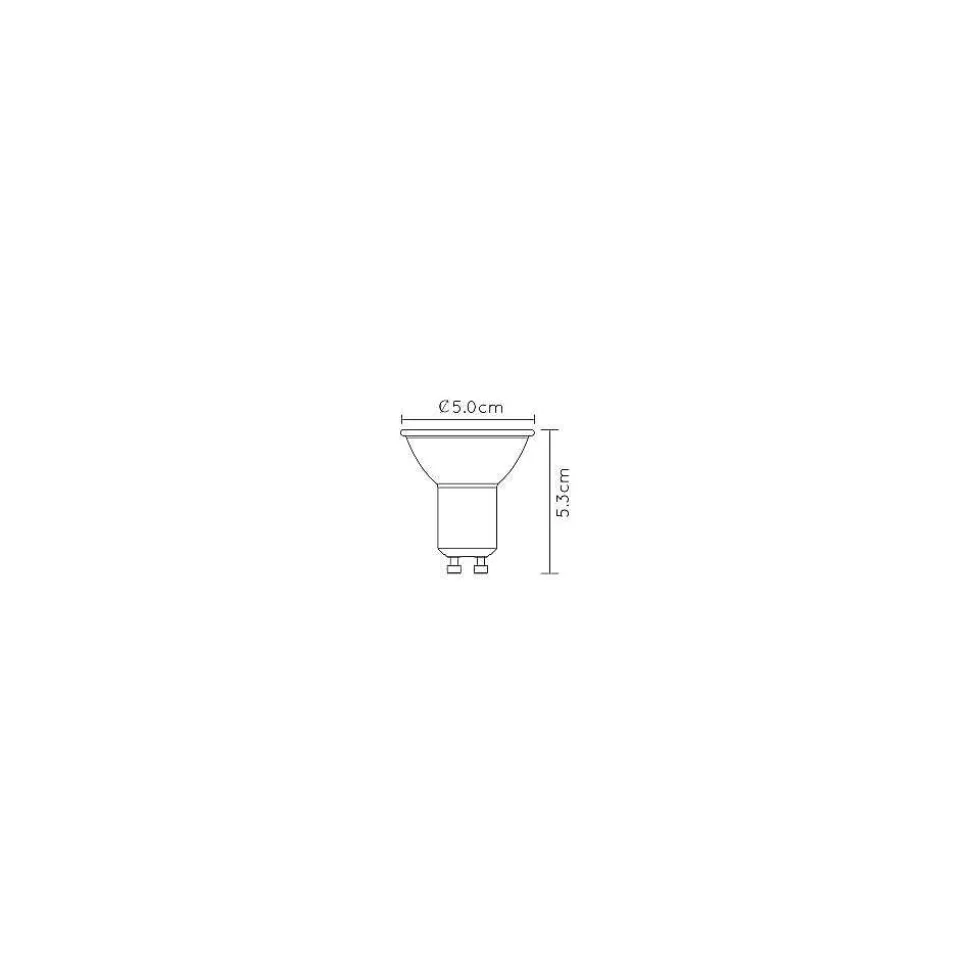 Led Gu10 5 Watt 320 Lumen 2200 Kelvin Lucide