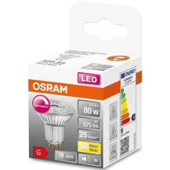 Led Superstar Gu10 8,3 Watt 2700 Kelvin 575 Lumen Ledvance