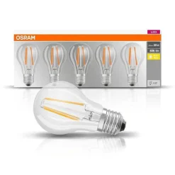 Lot De 5 Osram Led E27 7 Watt 2700 Kelvin 806 Lumen