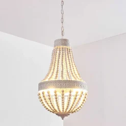 Lustre Ararat Blanc, 3 Lumieres