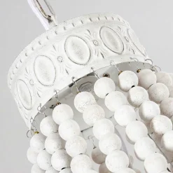 Lustre Ararat Blanc, 3 Lumieres