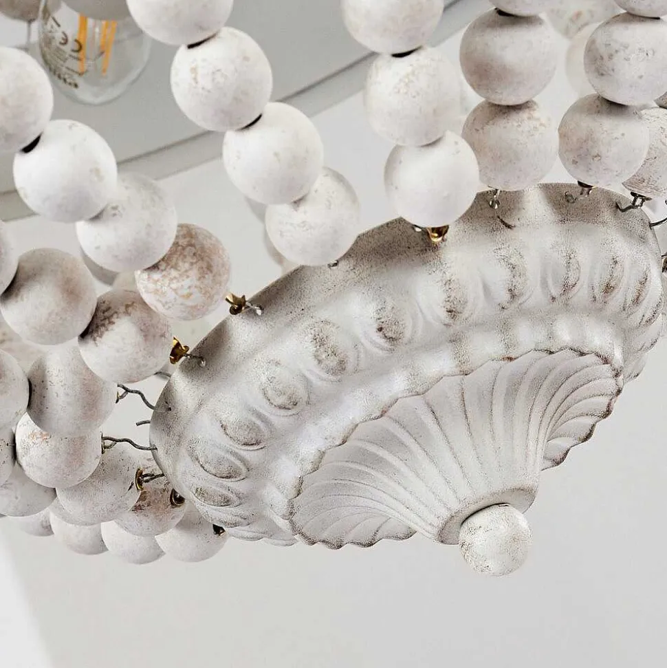 Lustre Ararat Blanc, 3 Lumieres