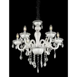 Lustre Globo Blanc, 6 Lumieres