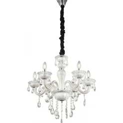 Lustre Globo Blanc, 6 Lumieres