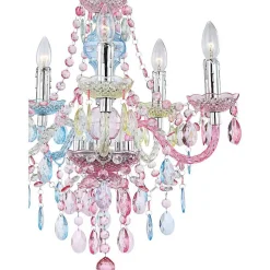 Lustre Globo Chrome, 5 Lumieres