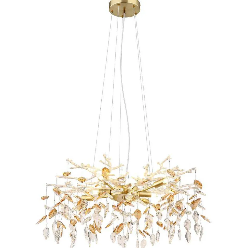 Lustre Globo Danna Or, 8 Lumieres