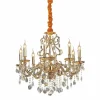Lustre Ideal Lux Gioconda Transparent, 8 Lumieres