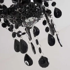 Lustre Malmback Noir, 3 Lumieres