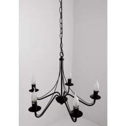 Lustre Reality Rouille, 5 Lumieres