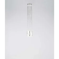 Lustre Serien Lighting Zoom Acier Inoxydable, 20 Lumieres
