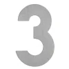 Numeros De Maison 3 Albert 923 Acier Inoxydable