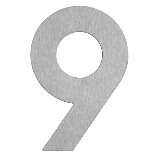 Numeros De Maison 9 Albert 929 Acier Inoxydable
