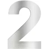 Numeros De Maison Lcd 2 Acier Inoxydable