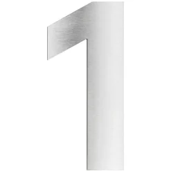 Numeros De Maison Lcd 1 Acier Inoxydable